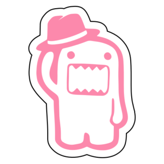 Domo Sticker (Pink)